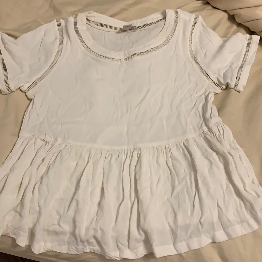 off white cute top